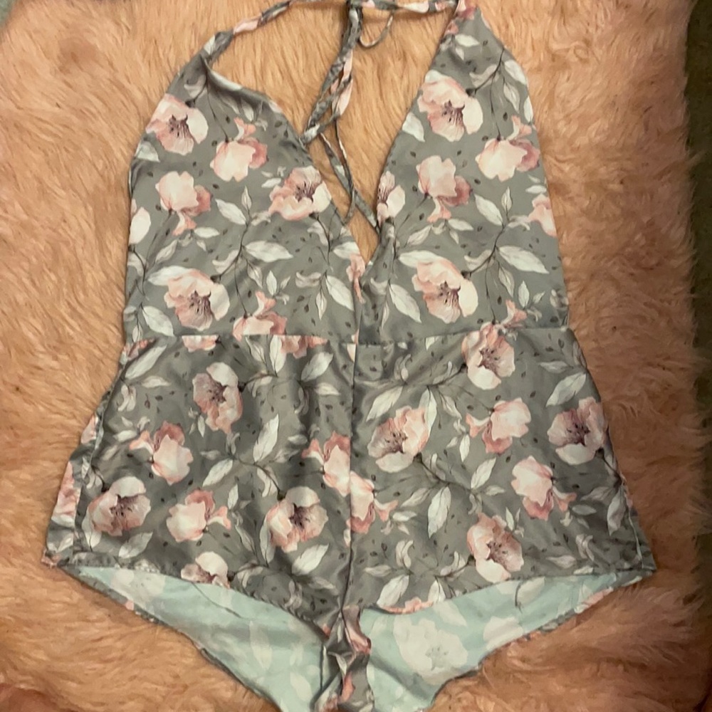 HANDMADE plus sized teddy lingerie